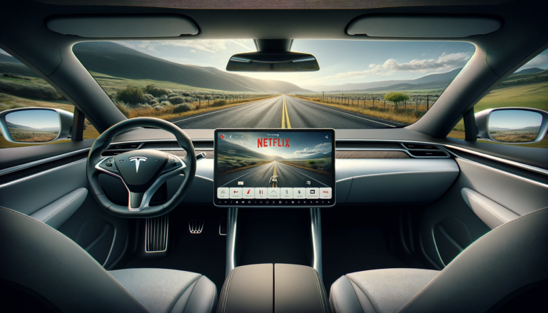 How to Stream Netflix on a Tesla Screen While Driving